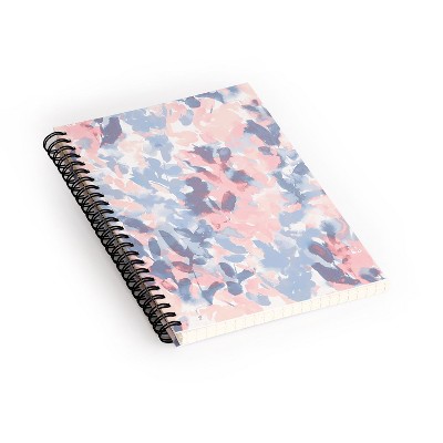 Jacqueline Maldonado Intuition Pale Peach And Blue Spiral Notebook - Deny Designs