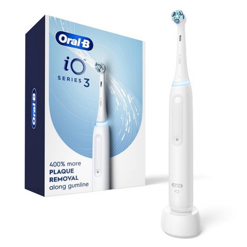 Raak verstrikt patroon succes Oral-b Io3 Electric Toothbrush - White : Target