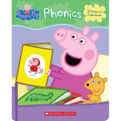 Peppa Phonics Boxed Set - (Peppa Pig) by  Scholastic (Mixed Media Product)