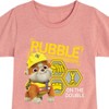 Girls' - Paw Patrol - Rubble & Crew Fitted Short Sleeve Graphic T-Shirt - 2 of 4