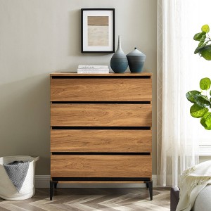 Saracina Home Theo Urban Modern Plank 4 Drawer Dresser - 1 of 4