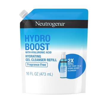 Neutrogena Hydro Boost Hydrating Gel Facial Cleanser with Hyaluronic Acid - Fragrance Free - 16 fl oz
