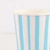 Meri Meri Blue Stripe Cups (Pack of 8) - 2 of 2