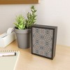 Pimlada Phuapradit Kaasni Gray Framed Mini Art Print 4" (H) x 3" (W) x 1" (D) - Society6 - 2 of 3