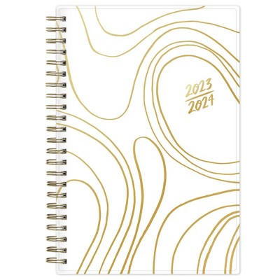 Blue Sky 2023-2024 Star Confetti Student Weekly Monthly Planner