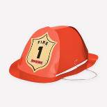 Meri Meri Firefighter Hats (Pack of 8)