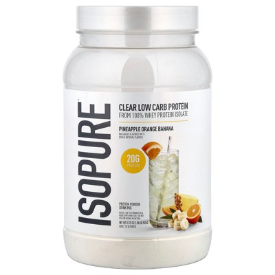 Isopure Infusions Protein Powder, Pineapple Orange Banana, 1.98 lb (900 g)