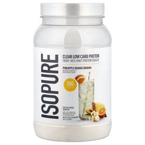 Isopure Infusions Protein Powder, Pineapple Orange Banana, 1.98 lb (900 g) - 1 of 4