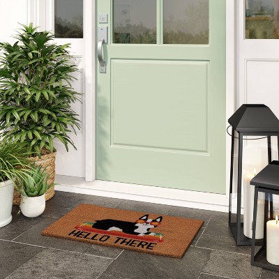 High Cotton There's No Place Like Home Olefin Indoor Outdoor Doormat 27" inches 