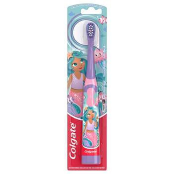 Colgate Kids' Battery Toothbrush, For Ages 3+ - Mermaid