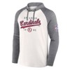 MLB St. Louis Cardinals Men's White Long Sleeve Lightweight Bi-Blend Hooded Sweatshirt - 2 of 3