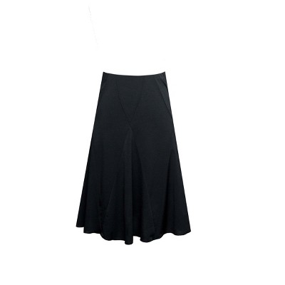 Amy Byer Kids' Diamond Gore Panel Knit Skirt - Black, Medium : Target