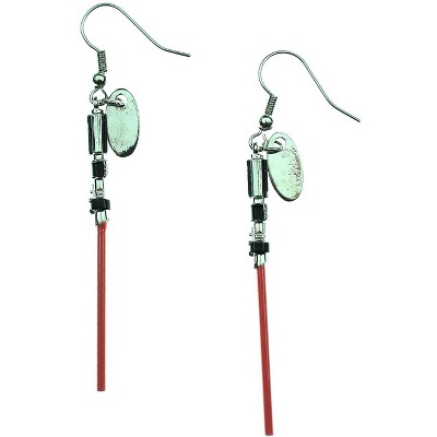 Star Wars Red Lightsaber Earrings Red Target