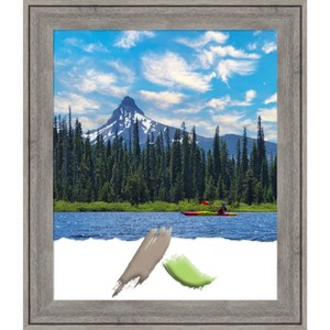 Amanti Art Regis Barnwood Grey Wood Picture Frame - 1 of 4