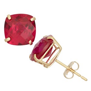 Designs By Gioelli 10K Gold Gemstone Stud Earrings - 1 of 2