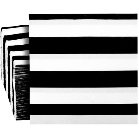 Black and white paper best sale guest towels