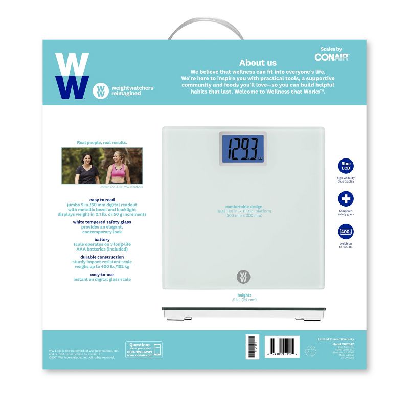 Super Large LCD Display with Backlight White - Weight Watchers, 4 of 10