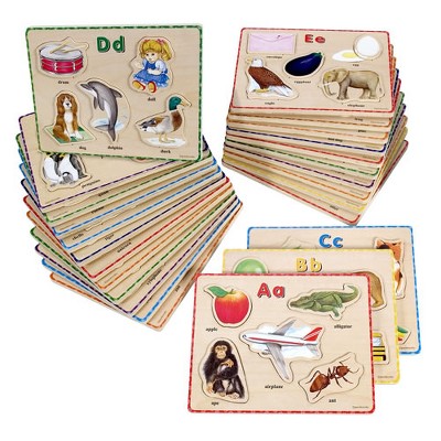 target alphabet puzzle