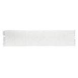 90" x 20" Cotton Textured Table Runner White - Threshold™