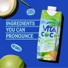 Vita Coco Coconut Water Naturally Hydrating Electrolyte Drink , Sports Drinks Gluten Free, Pineapple, 16.9 Fl Oz (Pack of 12) - 3 of 4