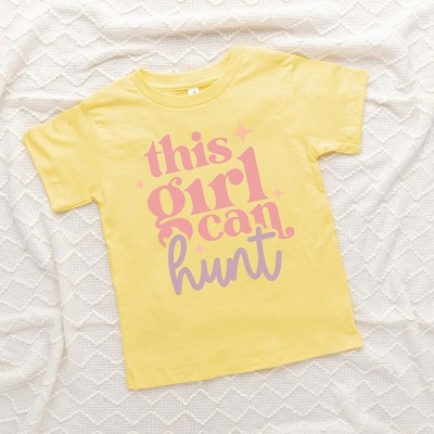 The Juniper Shop This Girl Can Hunt Toddler Short Sleeve Tee