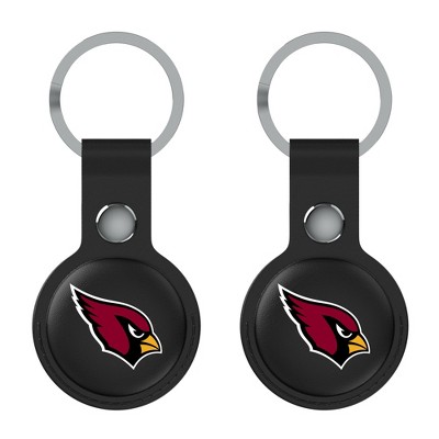 Keyscaper NFL NFC Teams Insignia Black Airtag Holder 2-Pack