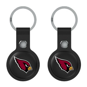 Keyscaper NFL NFC Teams Insignia Black Airtag Holder 2-Pack - 1 of 4