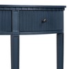 NicBex Modern Artsy Style Console Table with 3 Drawers,Elegant Entryway Table with Cross Legs,Foyer Tables for Entryway,Living Room - 4 of 4