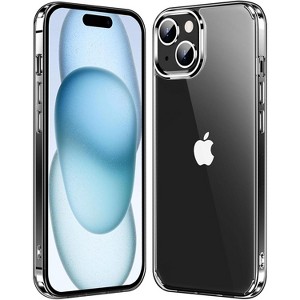Entronix Case Compatible with iPhone 15 - [Hard Back] Slim Clear - 1 of 1