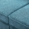 NicBex 79.5 Inch Modern 2-Seater Sofa with 2 Throw Pillows for Living Room,Apartment,Bedroom - 4 of 4