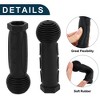 Unique Bargains Bike Handlebar Grips Covers 4.8" Black 1 Pair - 3 of 4