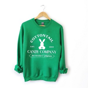 Simply Sage Market Women's Graphic Sweatshirt Cottontail Candy Company - 1 of 4