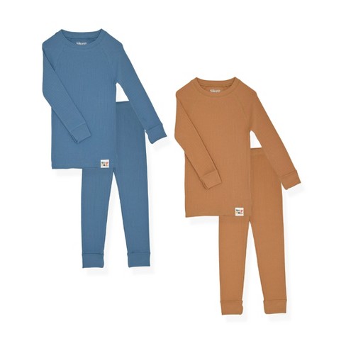 Ribbed cotton pajamas hot sale