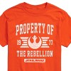 Men's - Star Wars - Property Of Rebellion Short Sleeve Graphic T-Shirt - 2 of 4