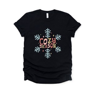 Simply Sage Market Women's Cozy Season Colorful Short Sleeve Graphic Tee - 1 of 4