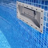Swimline HydroTools Wide-Mouth Support Thru-Wall Skimmer with Brace for Swimming Pool 14.5" - Gray - 3 of 3