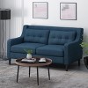 NicBex 65 Inch Loveseat Sofa with Tufted Button Back Cushions Mid-Century Comfy 2 Seater Couch Sofa for Living Room,Apartment - 4 of 4