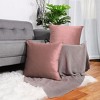 PiccoCasa Sofa Couch Bed Chair Velvet Decors Luxury Euro Square Throw Pillow Cover - image 3 of 4