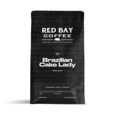 Red Bay Coffee Brazilian Cake Lady Medium Roast Coffee - 12oz