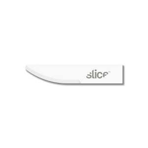 Slice 10520 Replacement Craft Knife Scalpel Blades - Curved Edge, Rounded Tip - Finger-Friendly, Safety Blade - Pack of 4 - 1 of 3