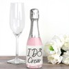 Big Dot of Happiness Champagne Elegantly Simple - Mini Wine & Champagne Bottle Label Stickers - Wedding or Bridal Shower Guest Party Favor Gift 16 Ct - 2 of 4