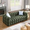 NicBex 84.3 Inch Modern Boucle Couch,3-Seater Sofa with 2 Pillows for Living Room,Office,Apartment - 2 of 4