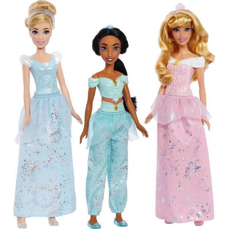 Disney Princess Story Sparkle Princess Doll 7-Pk Gift Set, 4 of 7