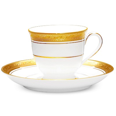 Noritake Crestwood Gold After-Dinner/Espresso Cup & Saucer