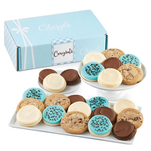 Cheryl S Cookies Congrats Gift Box Classic Cookie Gift Assortment 24 Cookies Target