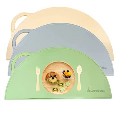 Upward Baby Silicone Placemat 3pc Multi : Target