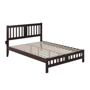 AFI Furnishings Tahoe Platform Bed Q with Footboard ES - 1 of 4