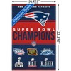 Trends International NFL New England Patriots - Champions 23 Unframed Wall Poster Prints - 3 of 4