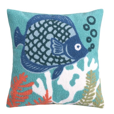 Sancti Petri Fish Decorative Pillow - Levtex Home