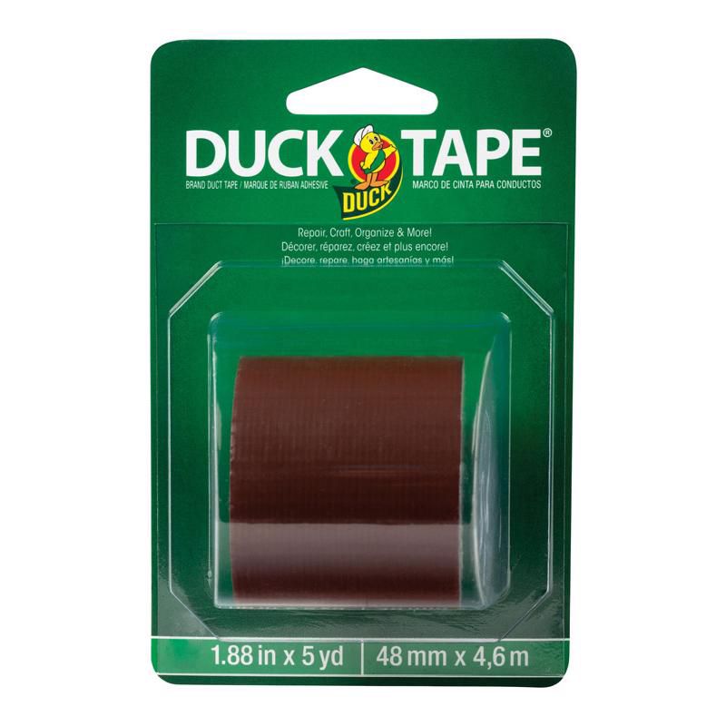 Duck 1.88 in. W X 5 yd L Brown Solid Duct Tape, 1 of 2